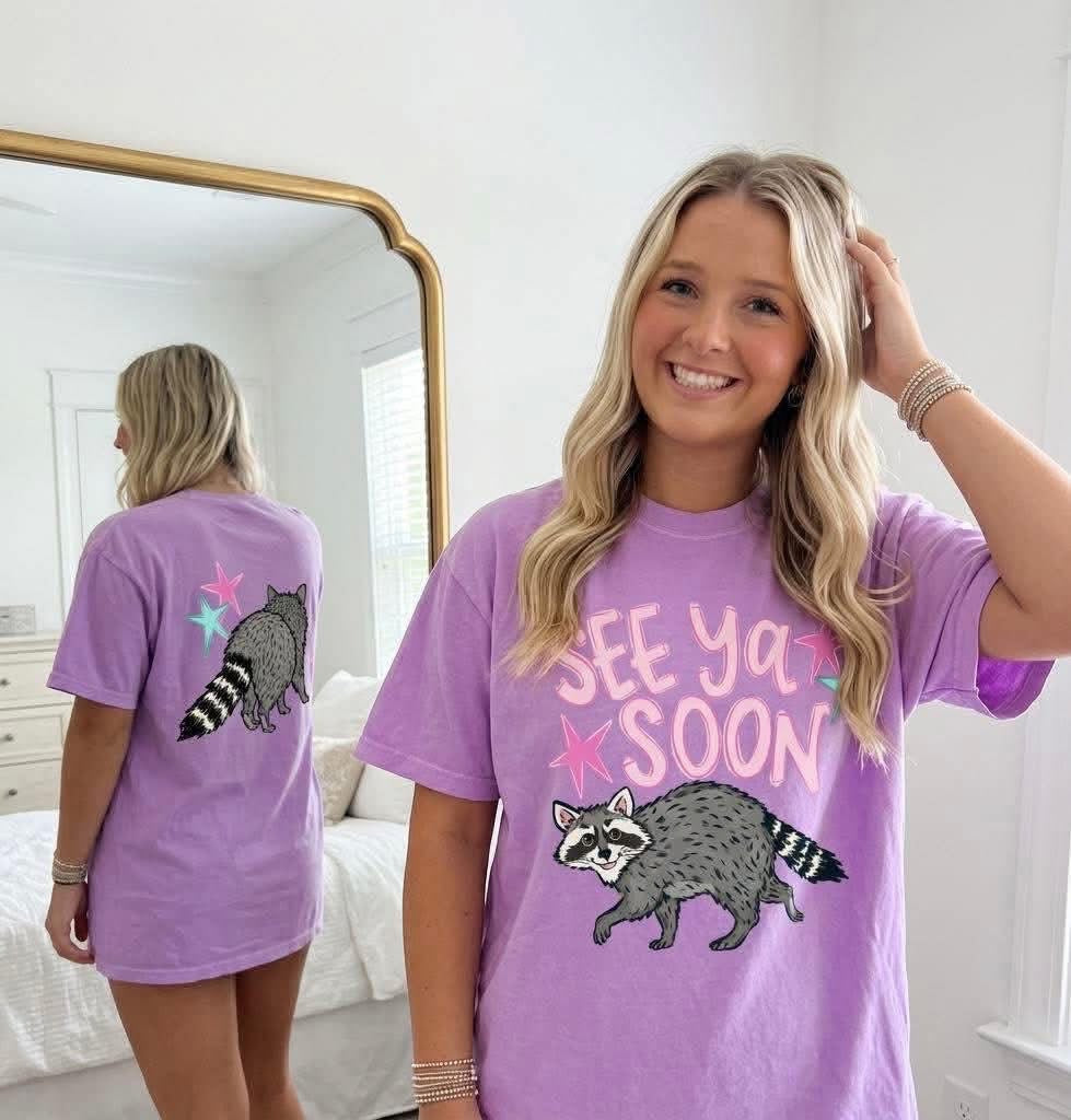 See Ya Soon Raccoon Tshirt