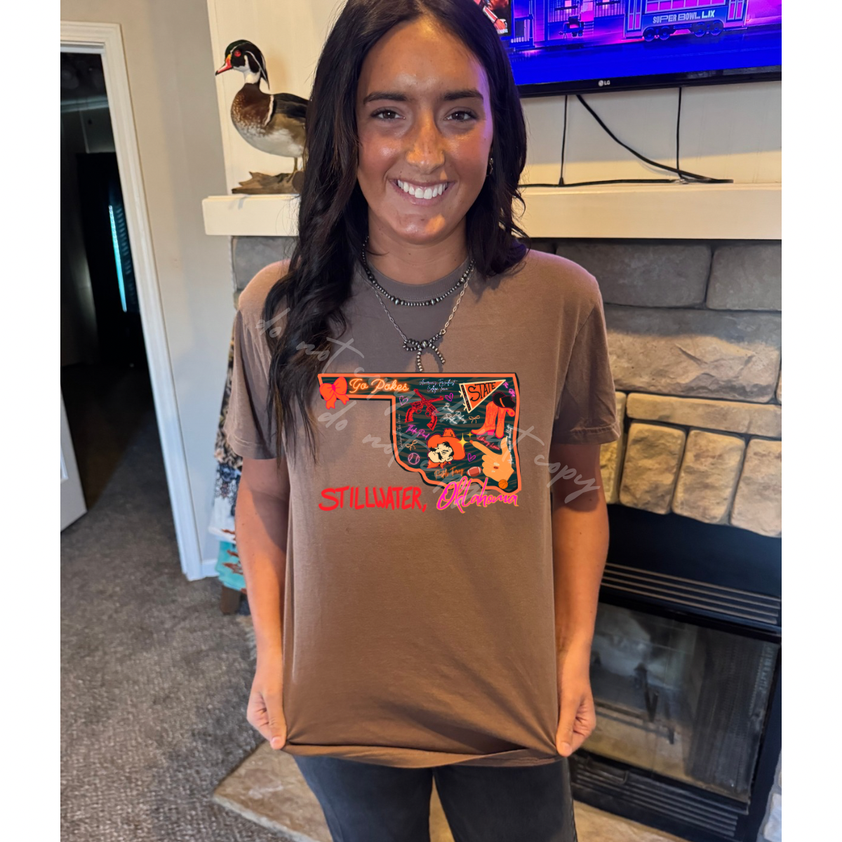 Girly O State tshirt