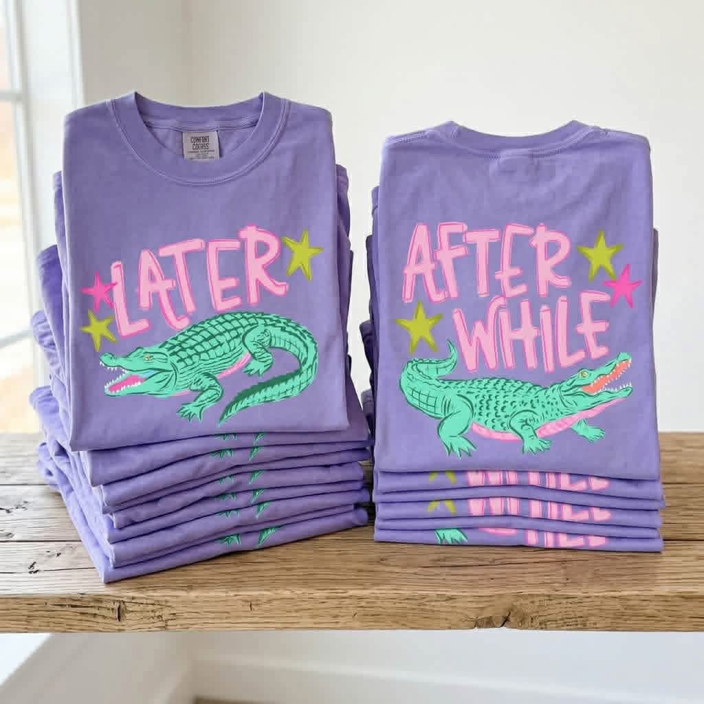 See ya later Alligator, After While Crocodile Tshirt