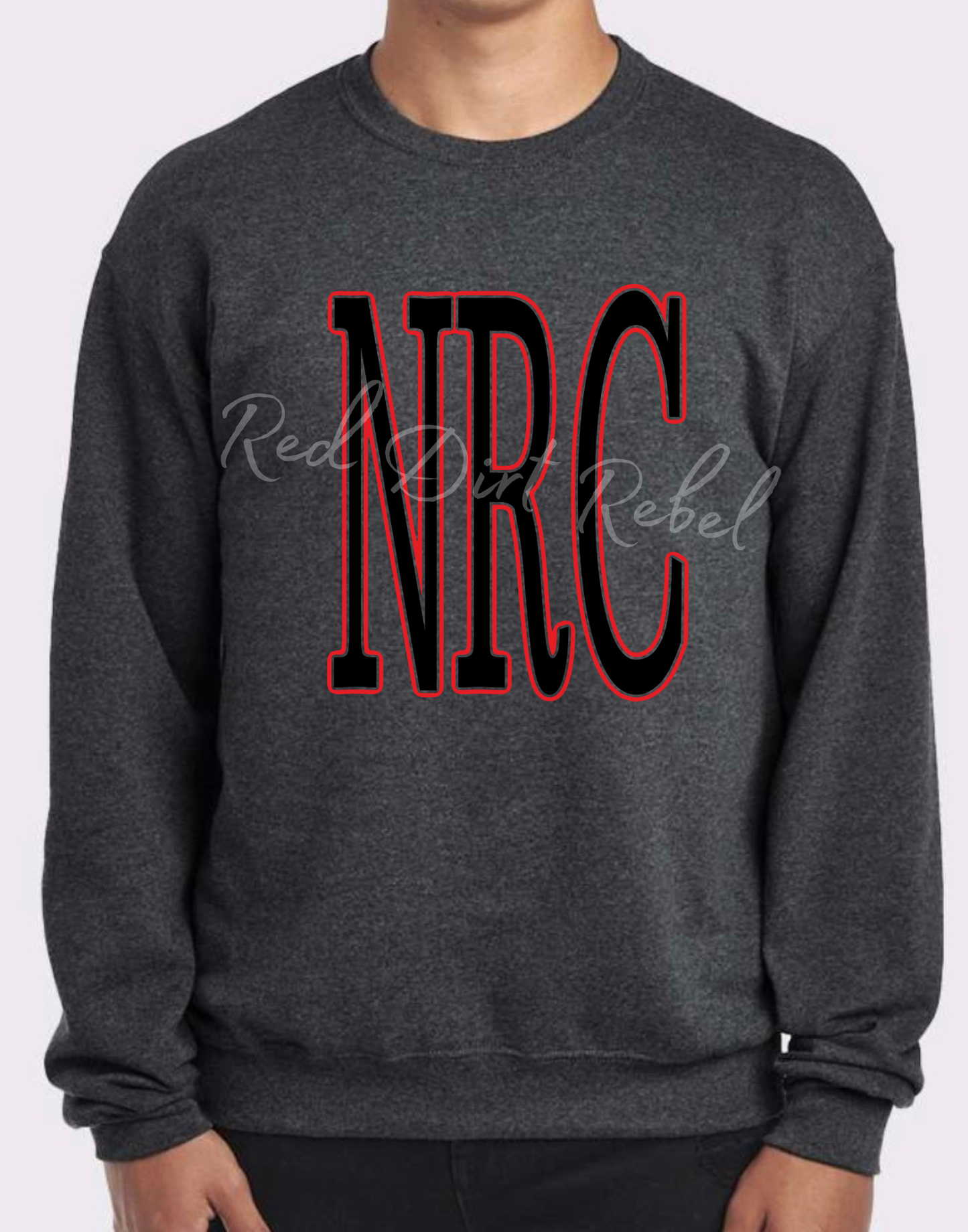 NRC Black with Red Outline TShirt or sweatshirt