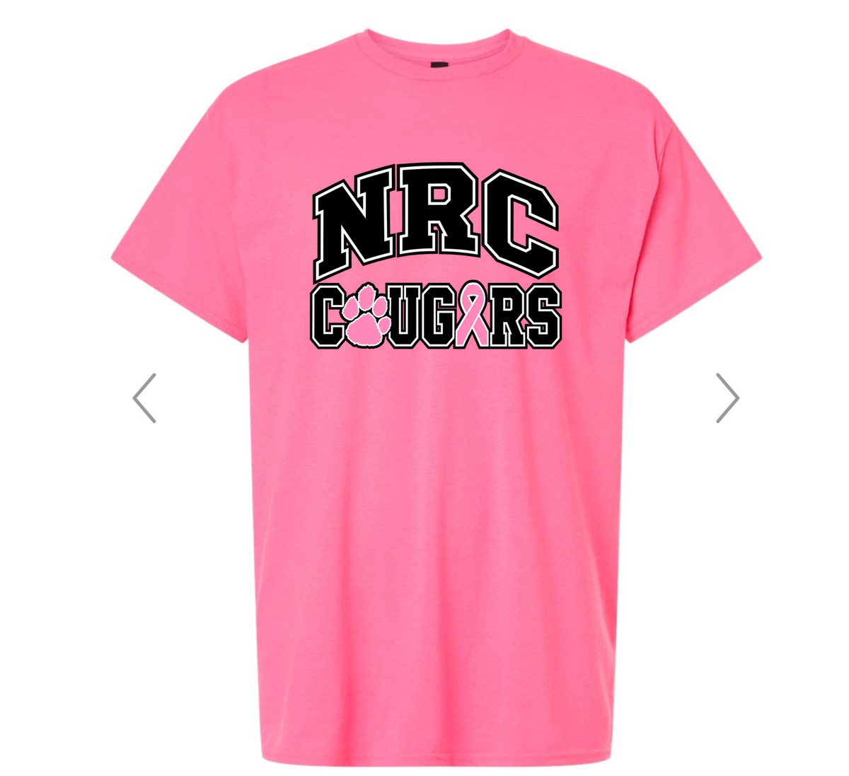 Pink Out NRC Game Tshirt - Donation