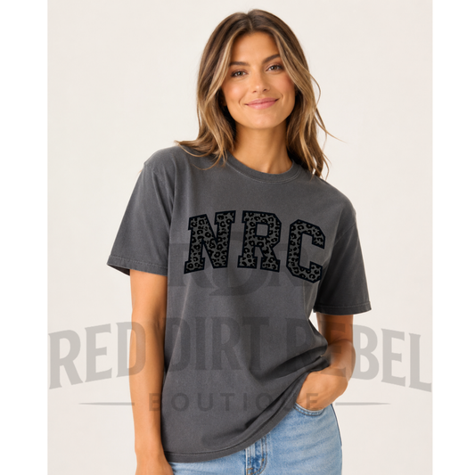 NRC Black and Grey Leopard Tshirt