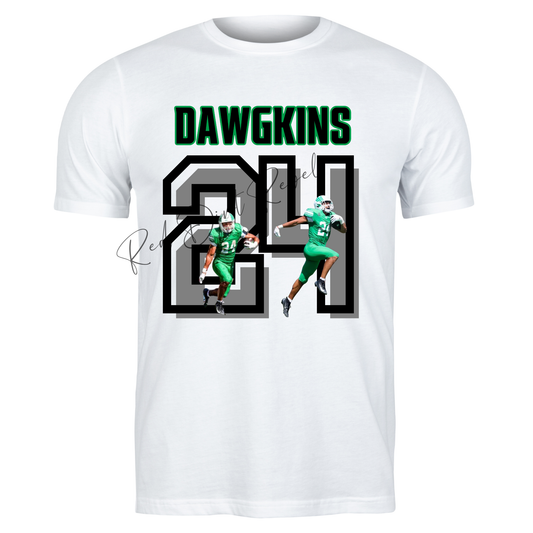 Dawgkins- 24 - Caleb Hawkins Tshirts