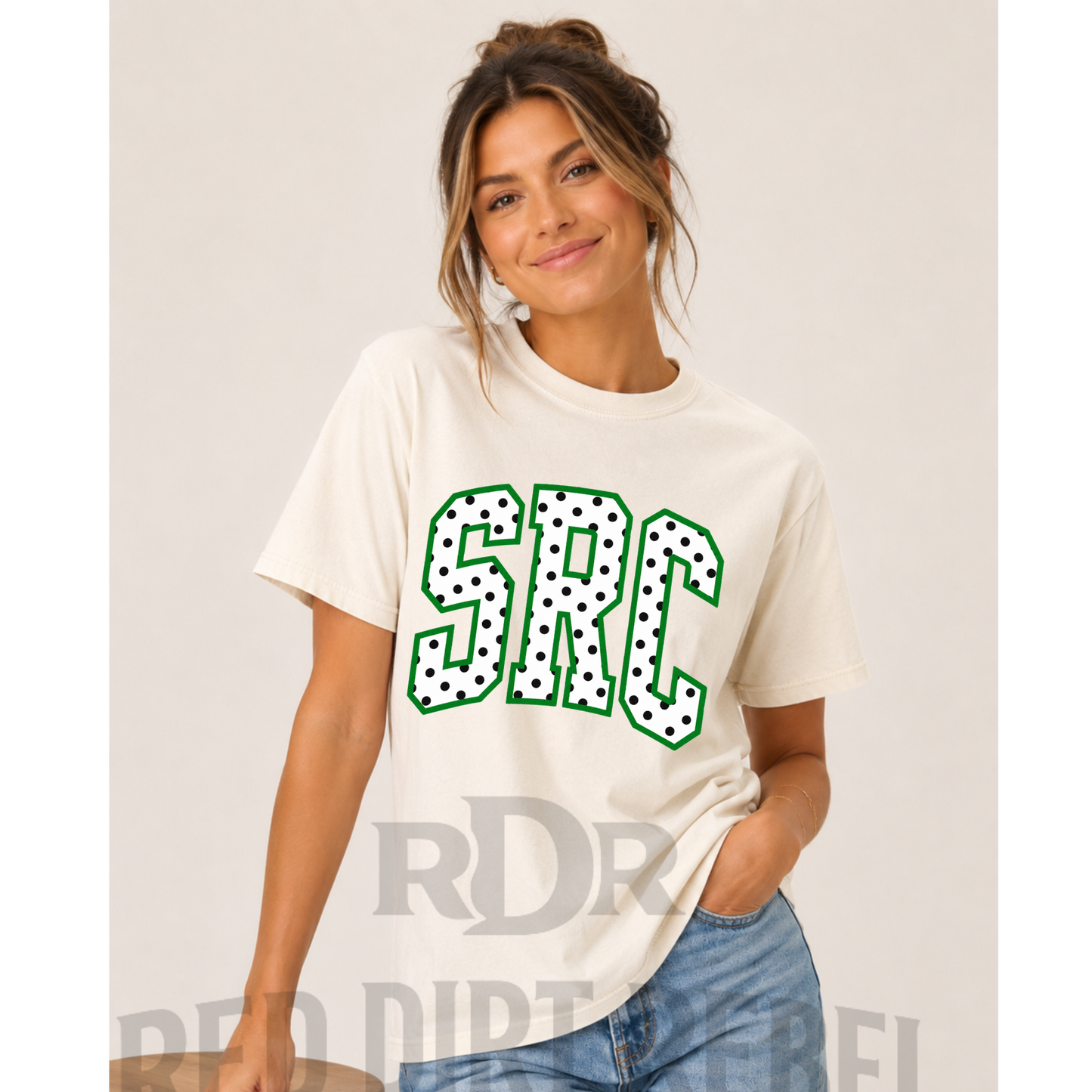 SRC Polka Dot print Tshirts