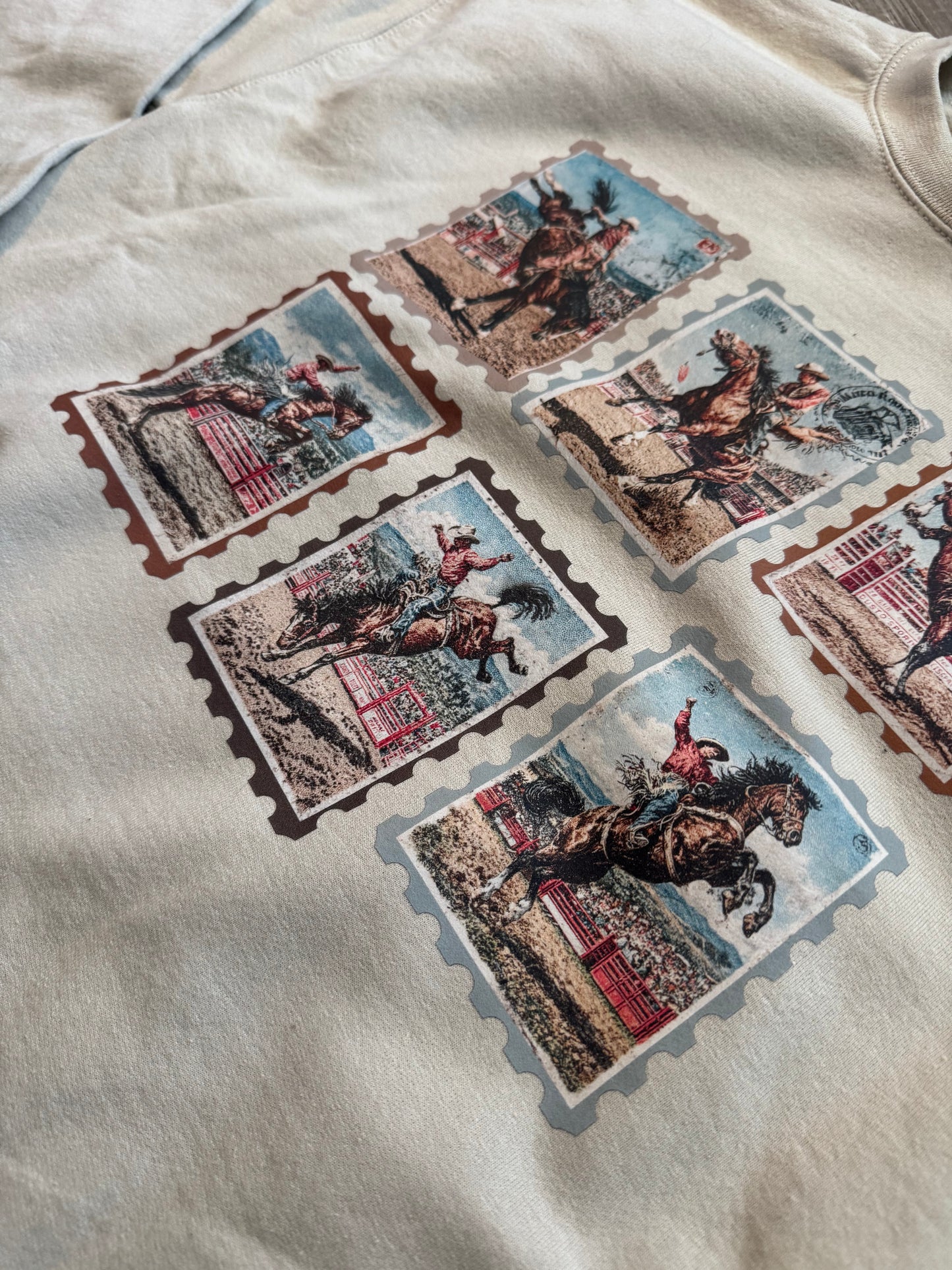 Western Cowboy Stamps
