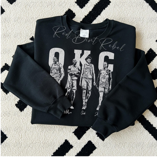 OKC Sweatshirt with Signatures