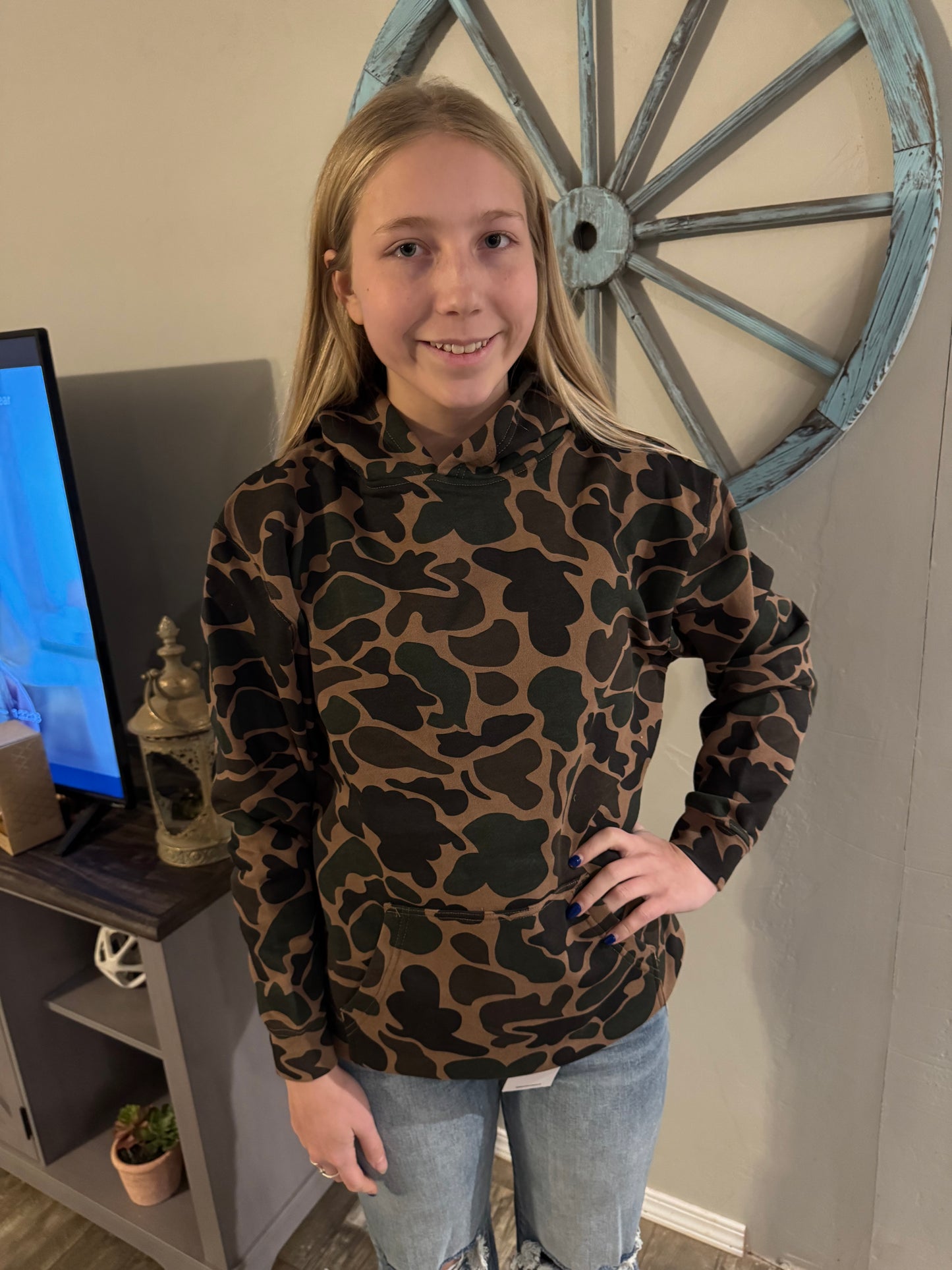 Youth Camo Hoodies