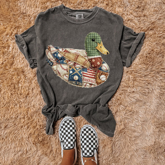 Baseball quilted look Duck