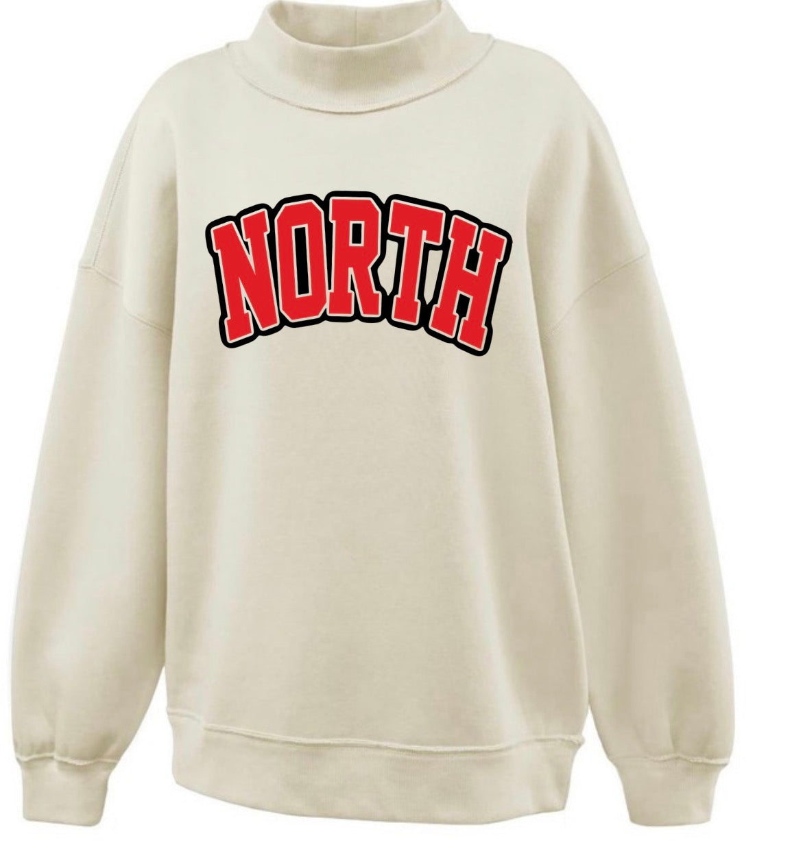 Mock Neck Sweatshirt