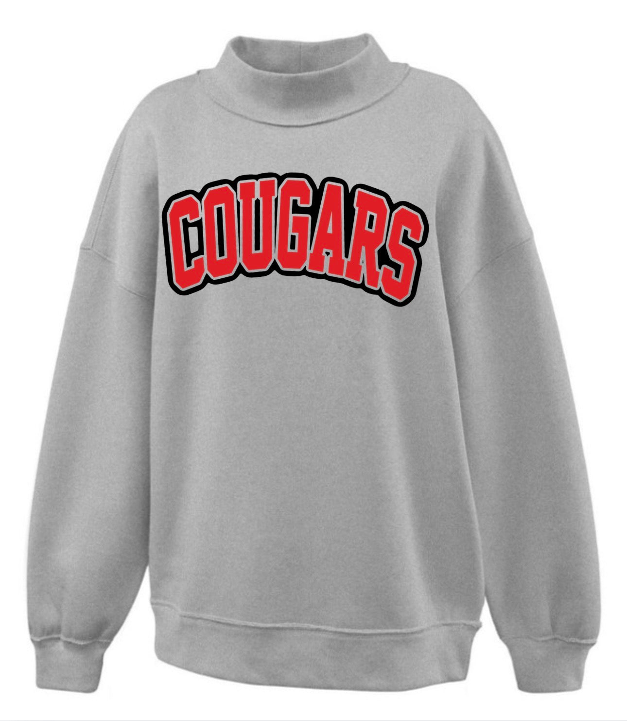 Mock Neck Sweatshirt
