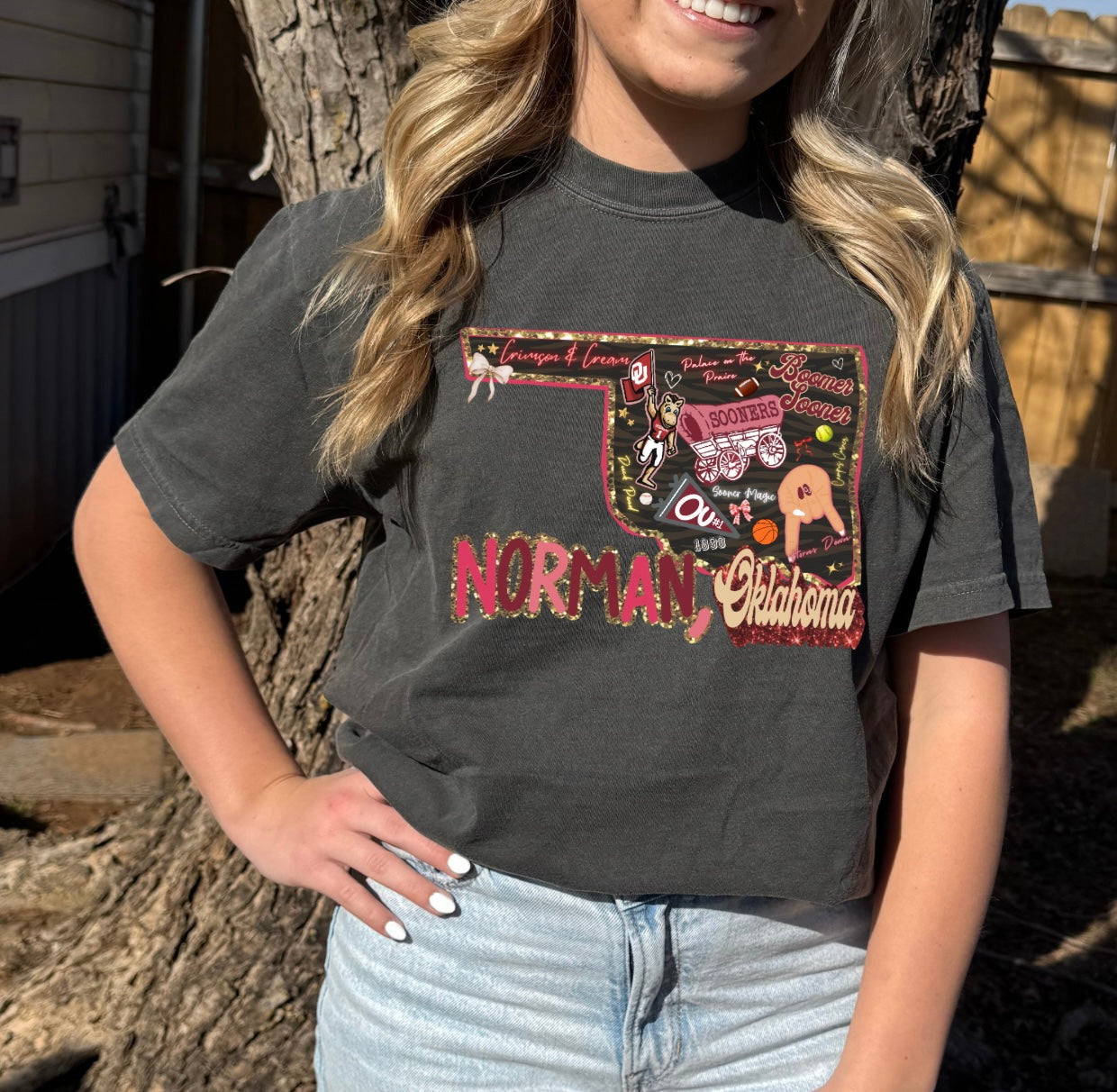 OK University Girly Shirt