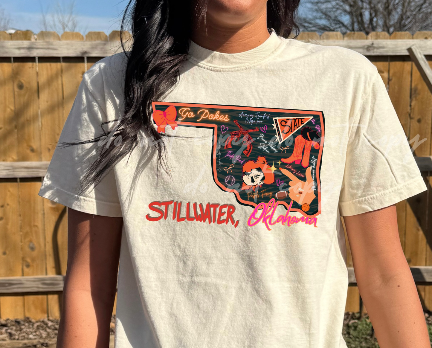 Girly O State tshirt