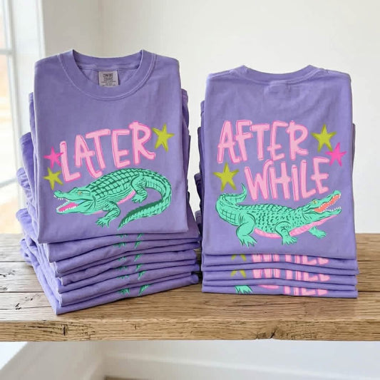 See ya later Alligator, After While Crocodile Tshirt