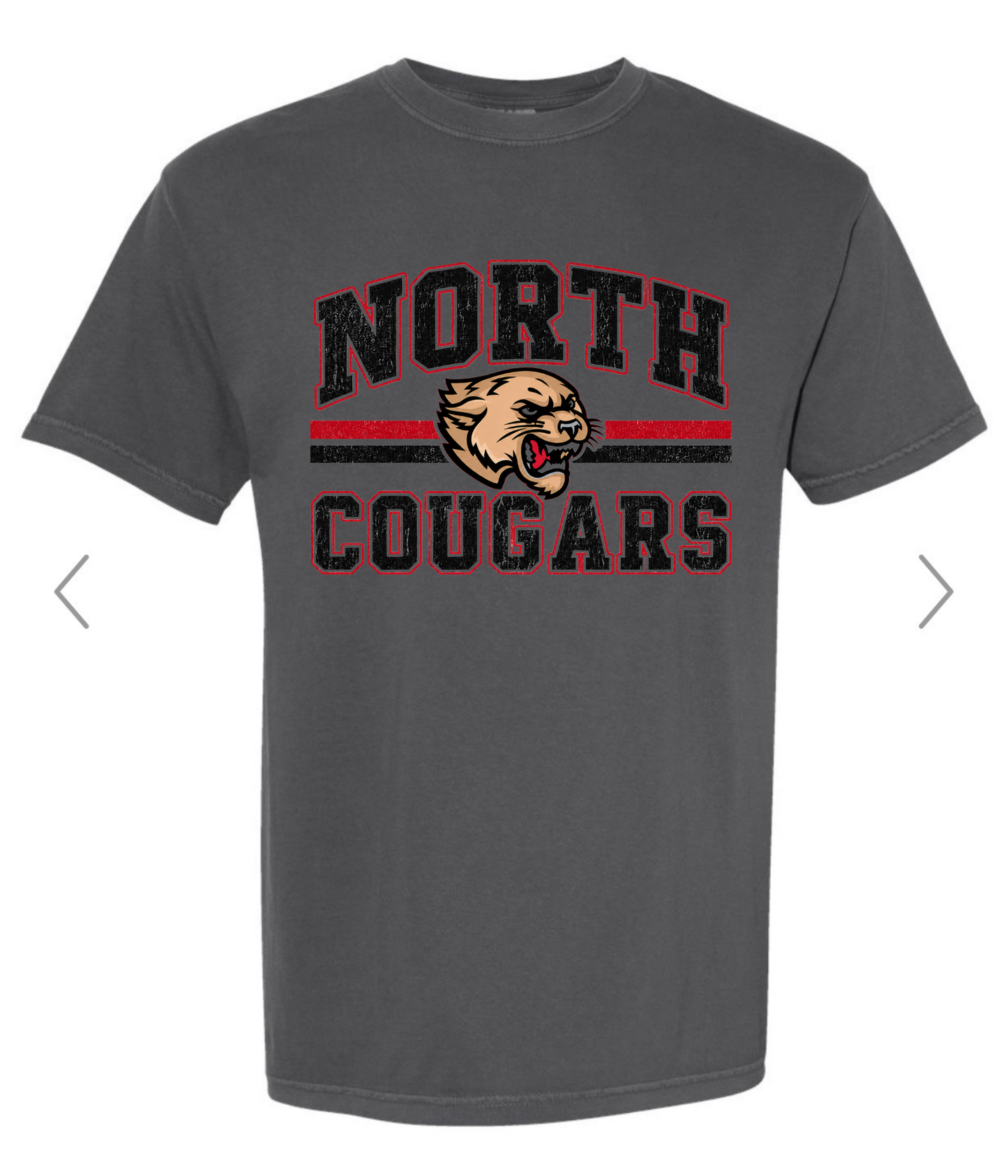 North Cougars- Pom Fundraiser Tshirt. Sweatshirt, and quarter zips