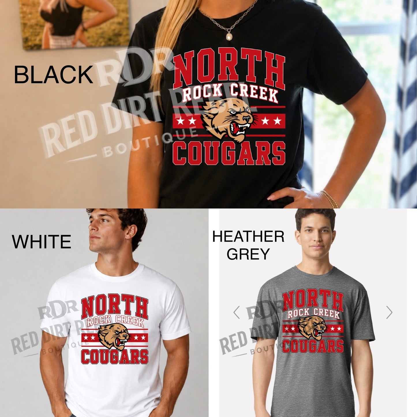 NORTH - Rock Creek arched Cougar head- Program Donation- BELLA