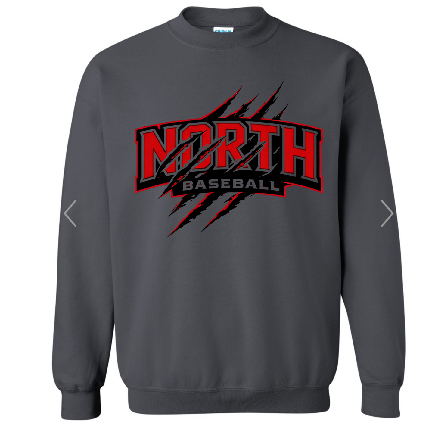 North With Claw Marks - Baseball
