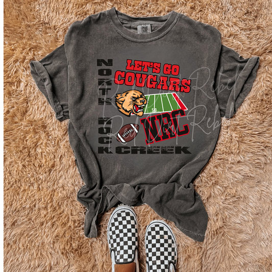North Rock Creek Football Tshirt