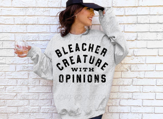Bleacher Creature with Opinions
